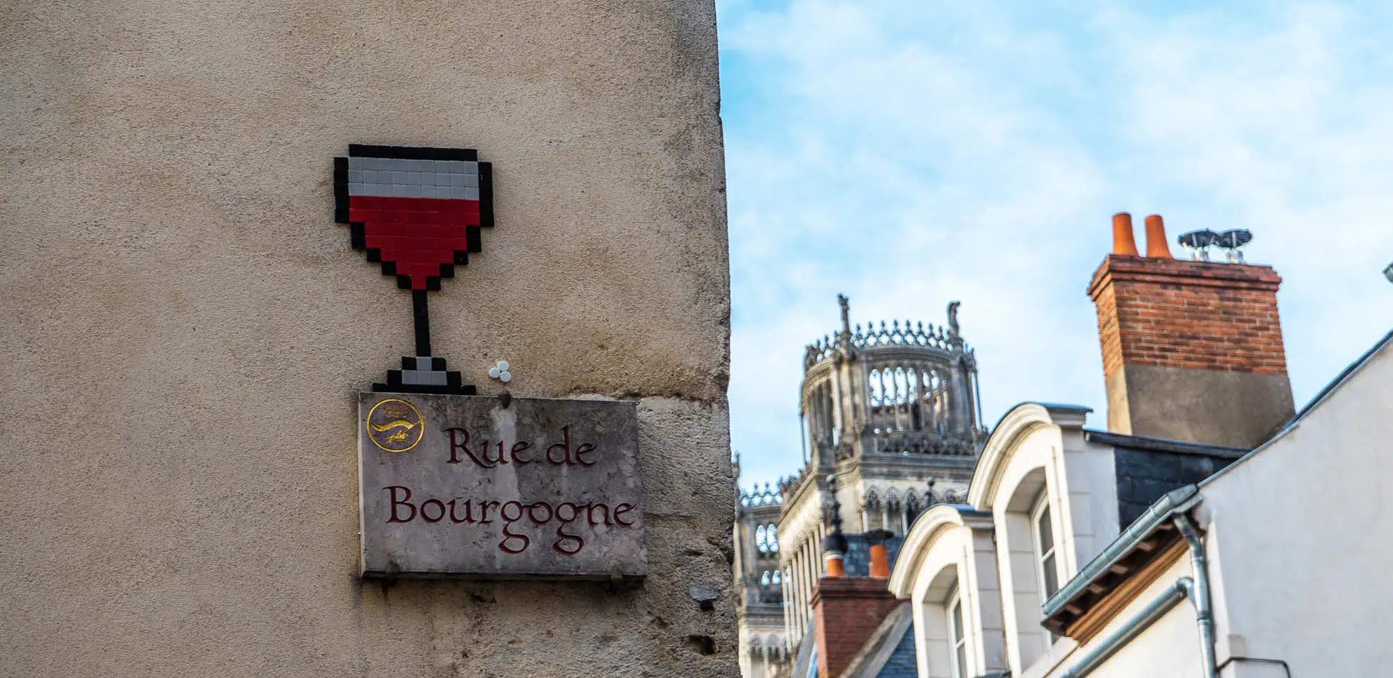 Visite insolite à Orléans : street-art rue de Bourgogne