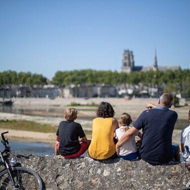 Que faire à Orléans : activité vélo en famille