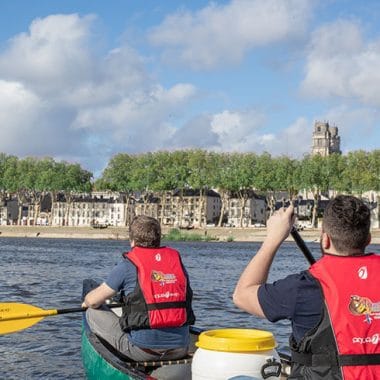 Activité sportive à Orléans, canoe