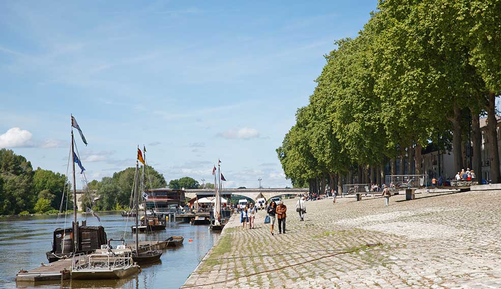 Quais de Loire à Orléans centre