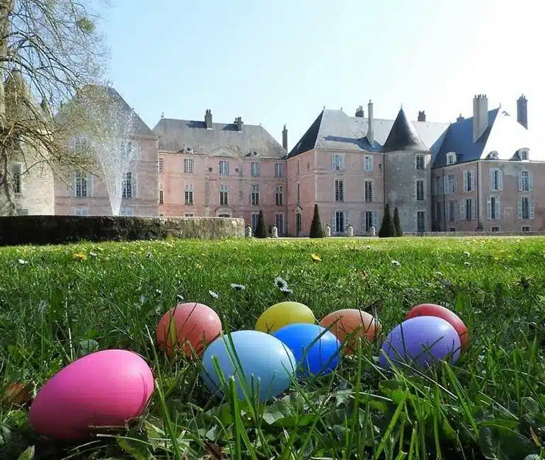 Chasse aux oeufs week-end de Pâques Château de Meung-sur-Loire