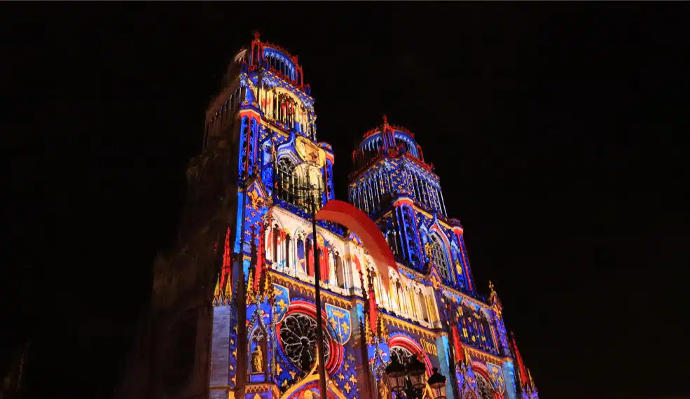 Spectacle son et lumière cathédrale Sainte Croix 2023