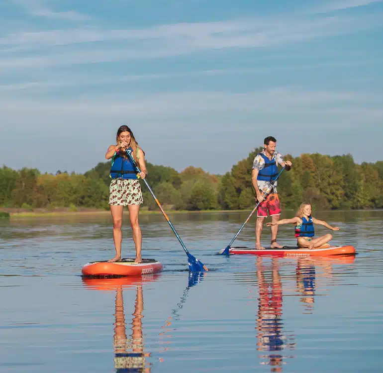 Balade en paddle en bord de Loire à Orléans ©Ludovic Letot