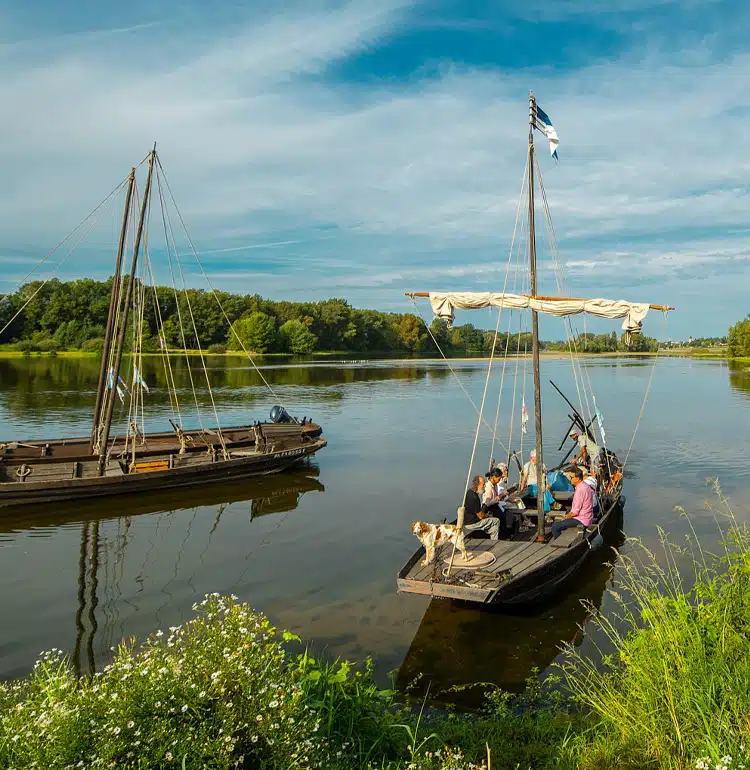 Balade en bateau sur la Loire avec Escapades Ligériennes à Combleux ©Ludovic Letot