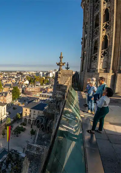 Visiter les hauteurs de la cathédrale Sainte-Croix d'Orléans ©Ludovic Letot