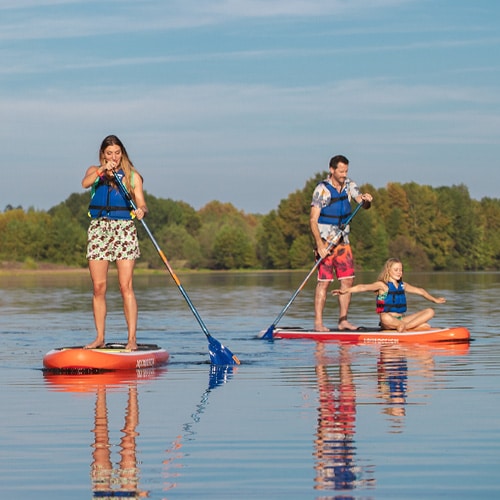 Balade en stand up paddle sur la Loire avec Aventure Outdoor ©Ludovic Letot