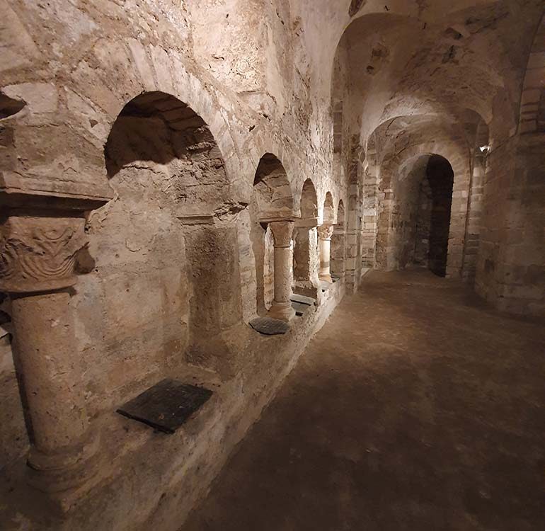 Crypte Saint-Aignan à Orléans